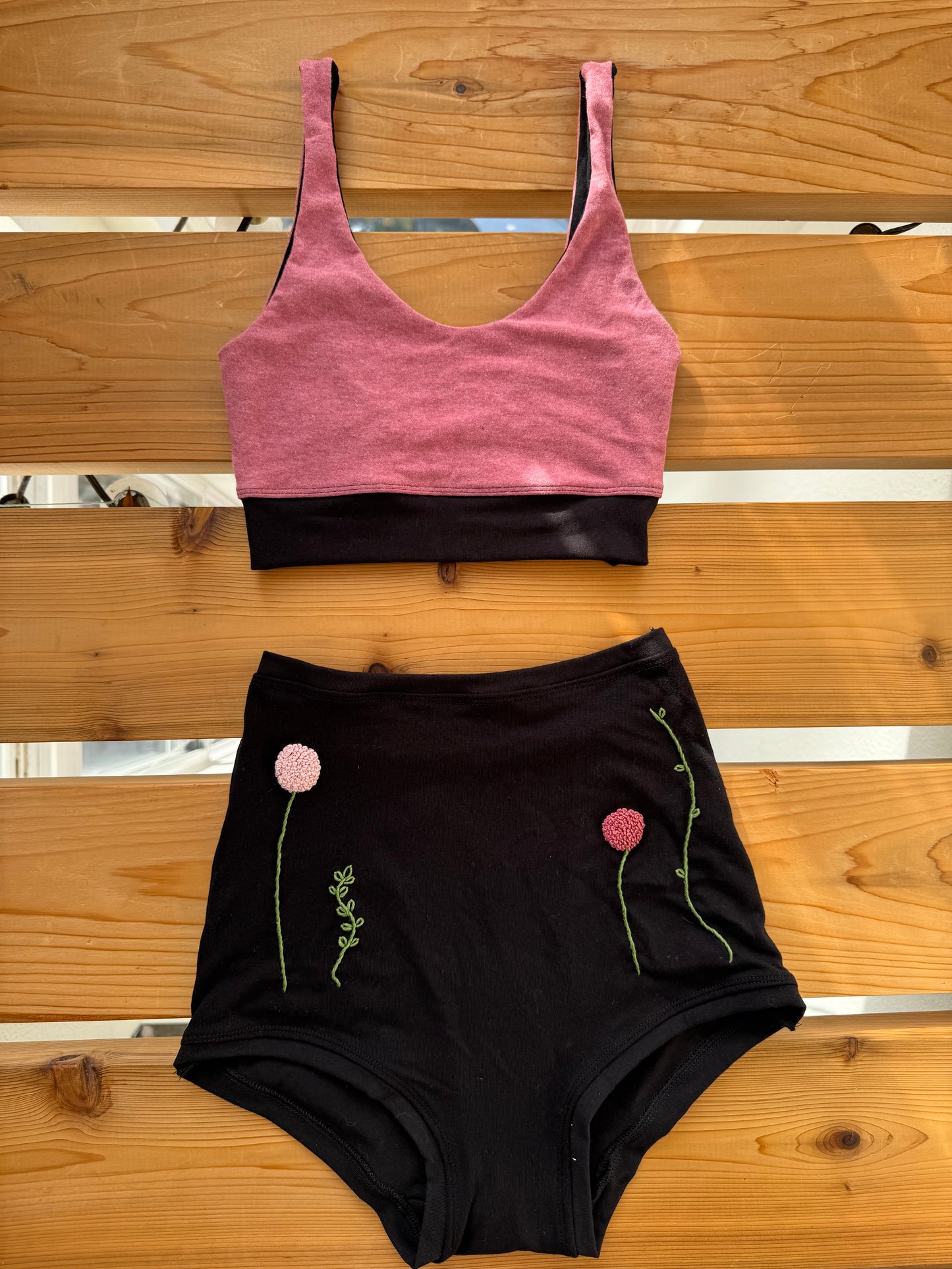 Embroidered Dreams set in black