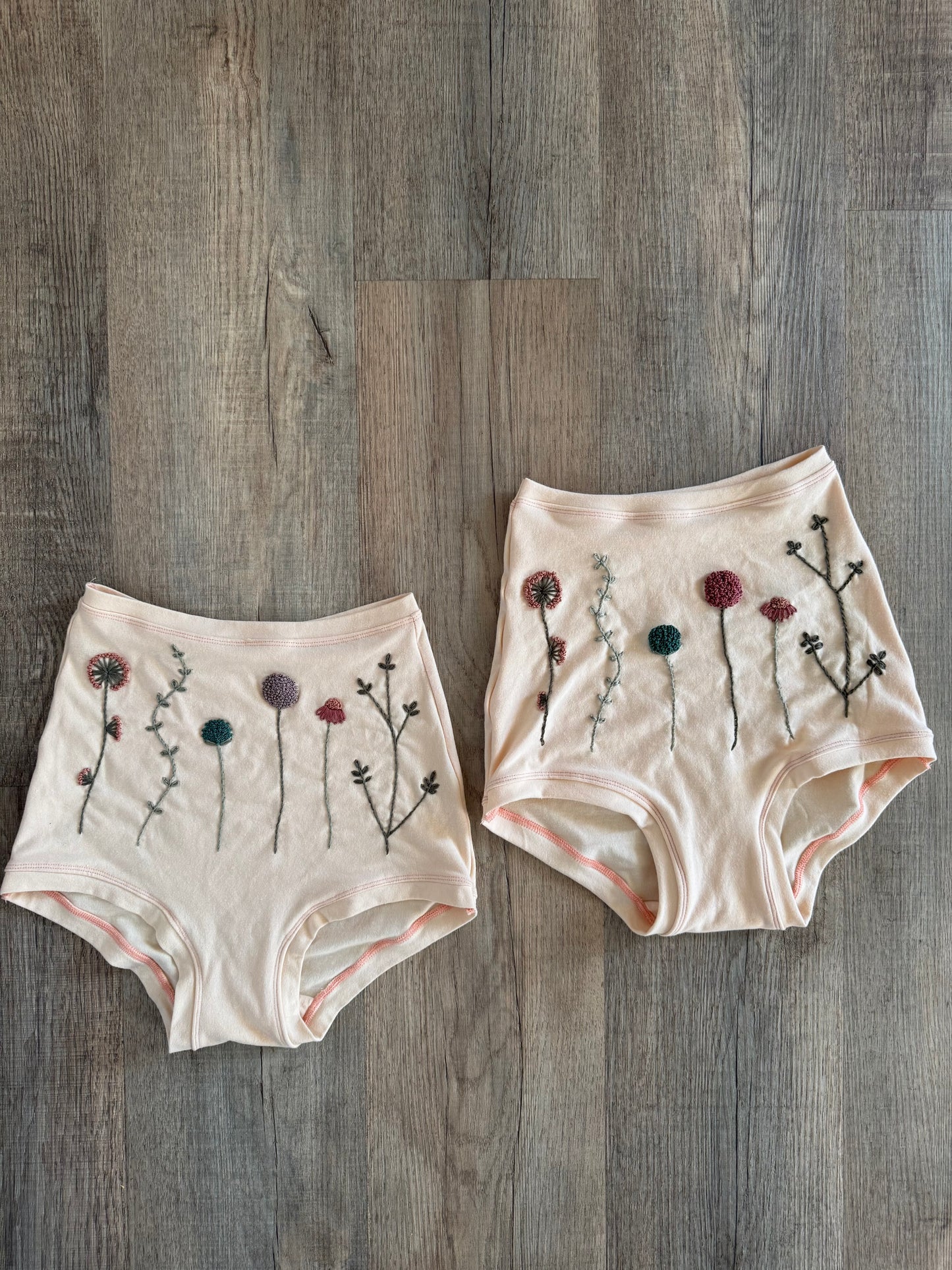 Growing Garden in Cream Bottoms Only