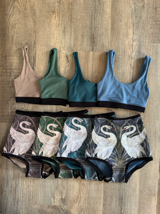 A Swan Song Bralette Set