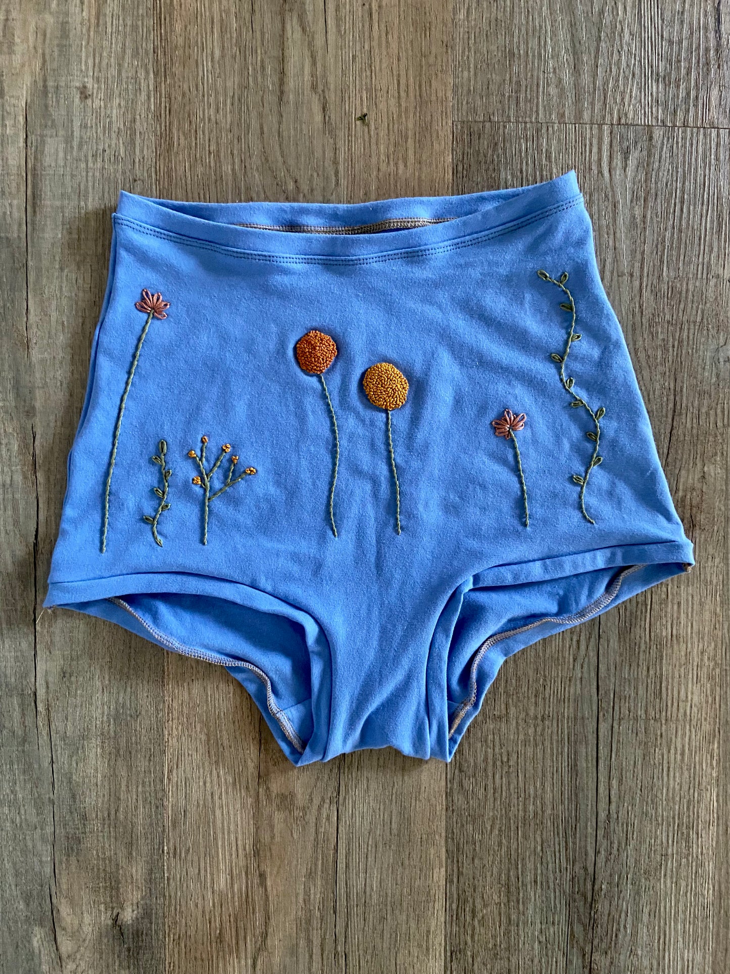 Growing Garden in periwinkle