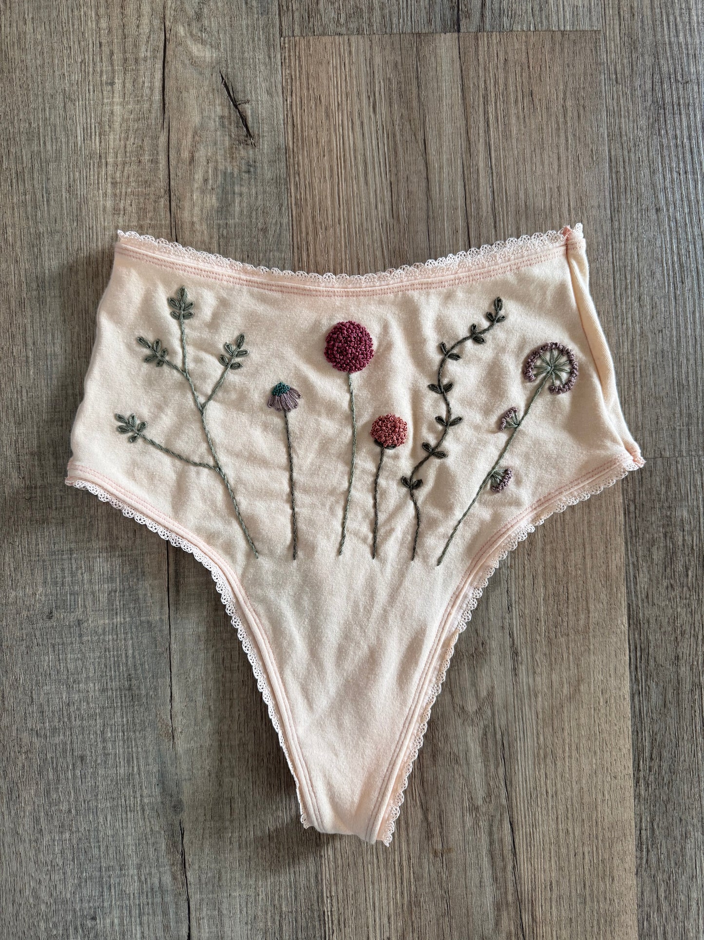 Growing Garden in Cream Bottoms Only
