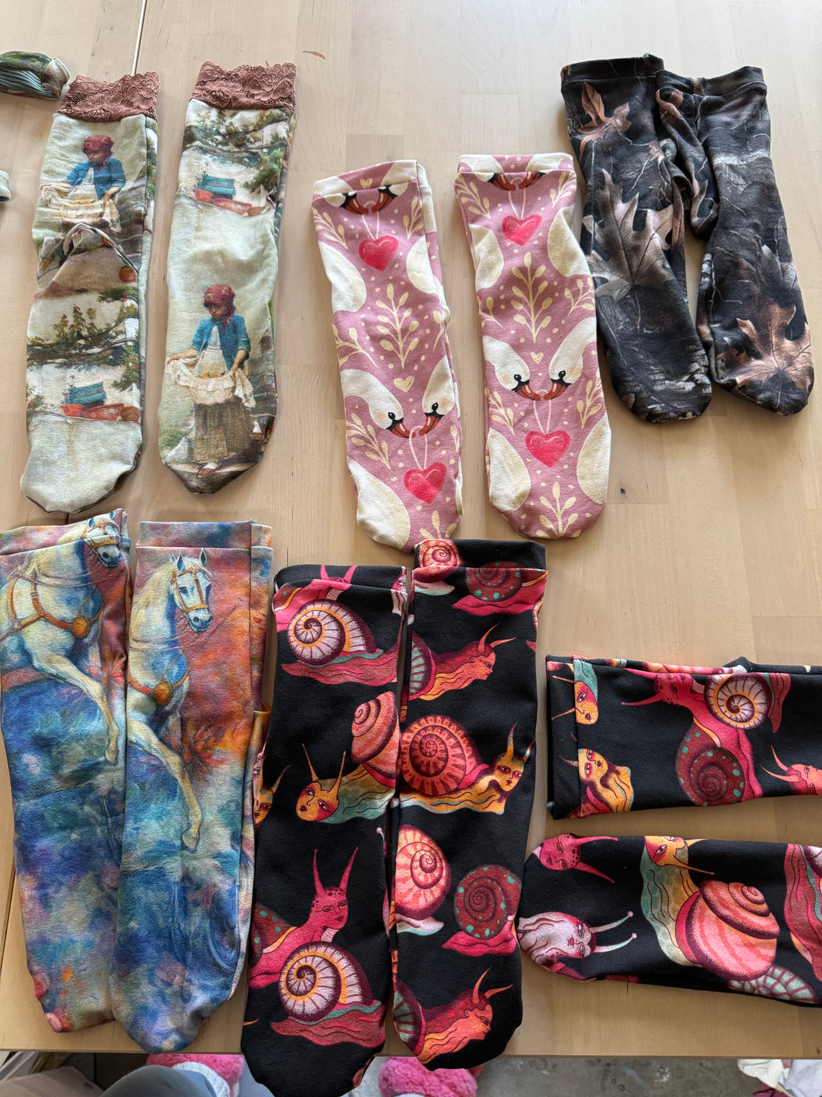 Add matching socks