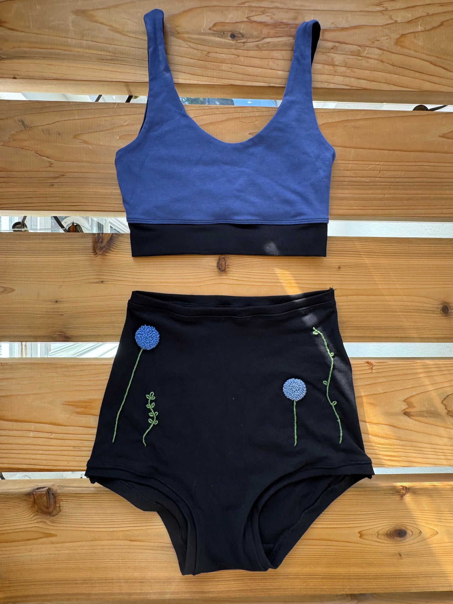 Embroidered Dreams set in black