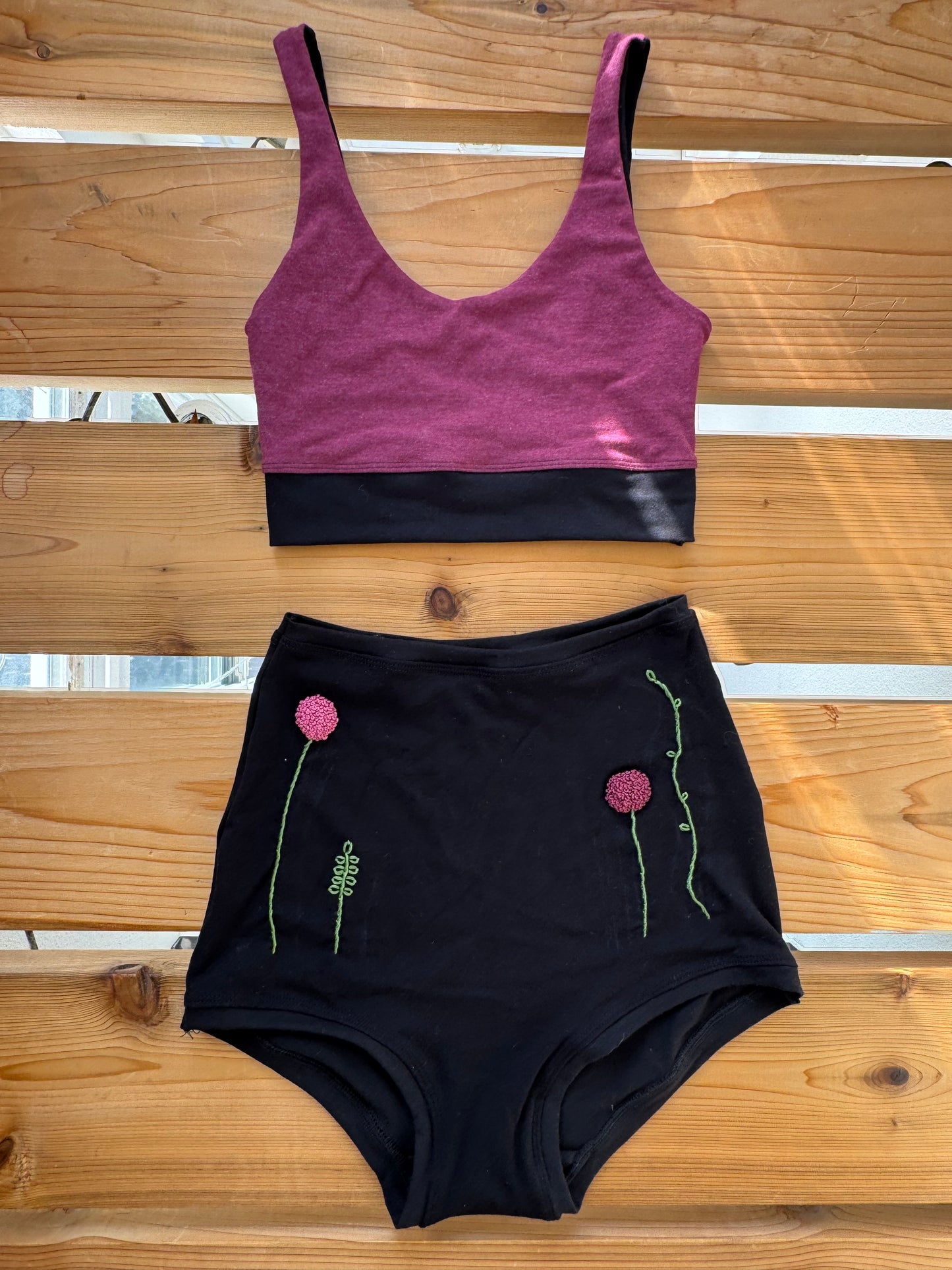 Embroidered Dreams set in black