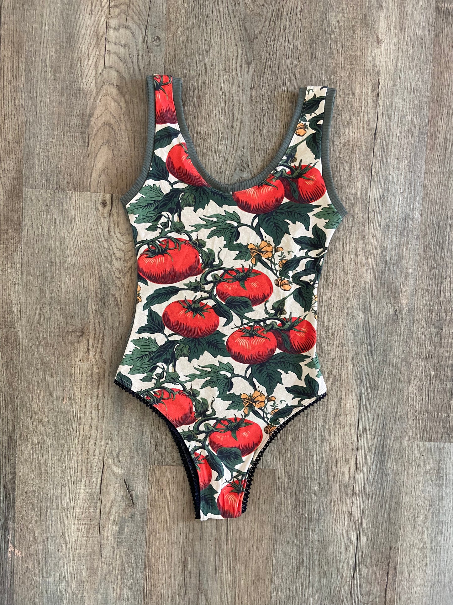 Heirloom Bloom Thong Bodysuit